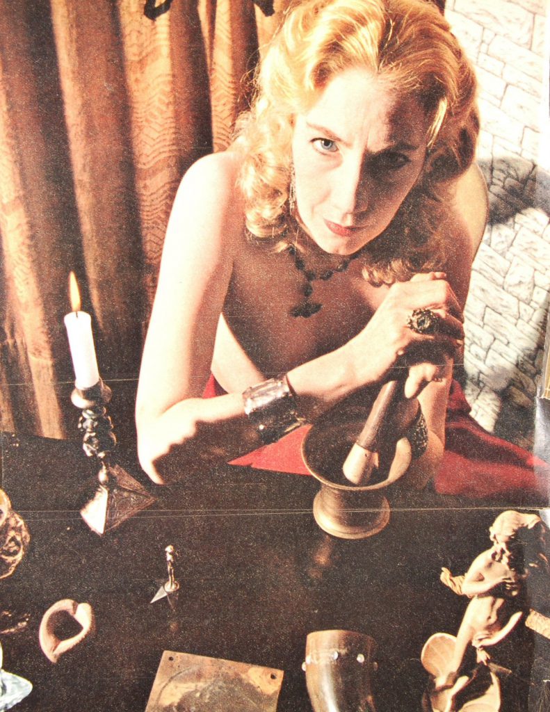 Patricia with her Altar